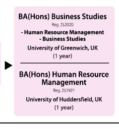 Advancement Path -
BA(Hons)